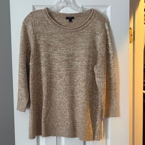 Talbots women's gold Knit Sweater